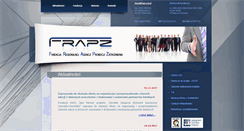 Desktop Screenshot of liderzymlodejprzedsiebiorczosci.frapz.org.pl