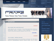 Tablet Screenshot of pracownikcallcenter.frapz.org.pl